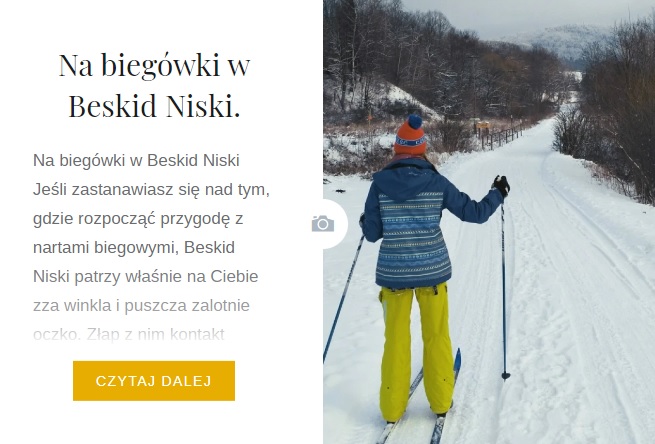beskid niski biegowki narty gory bieszczady przewodnik wycieczka